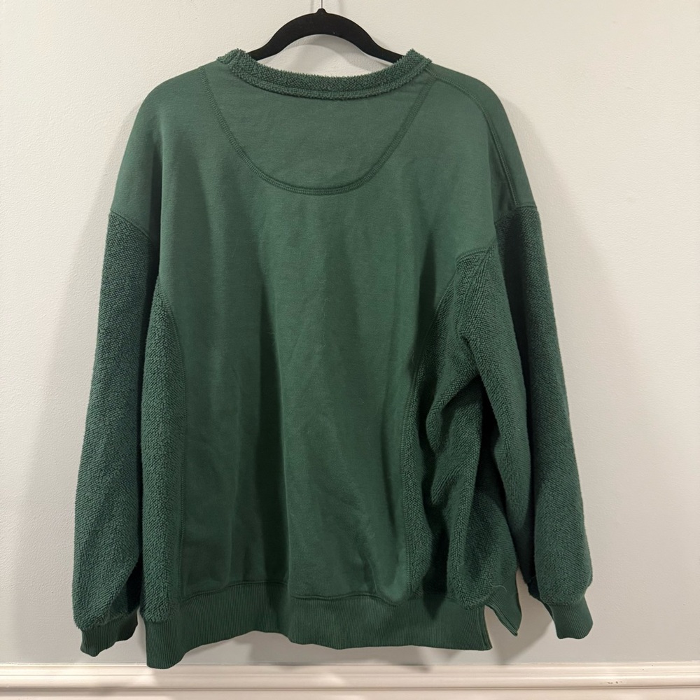 American Eagle Aerie Tres Chic Chenille Sweatshirt - Small - Picture 4 of 6
